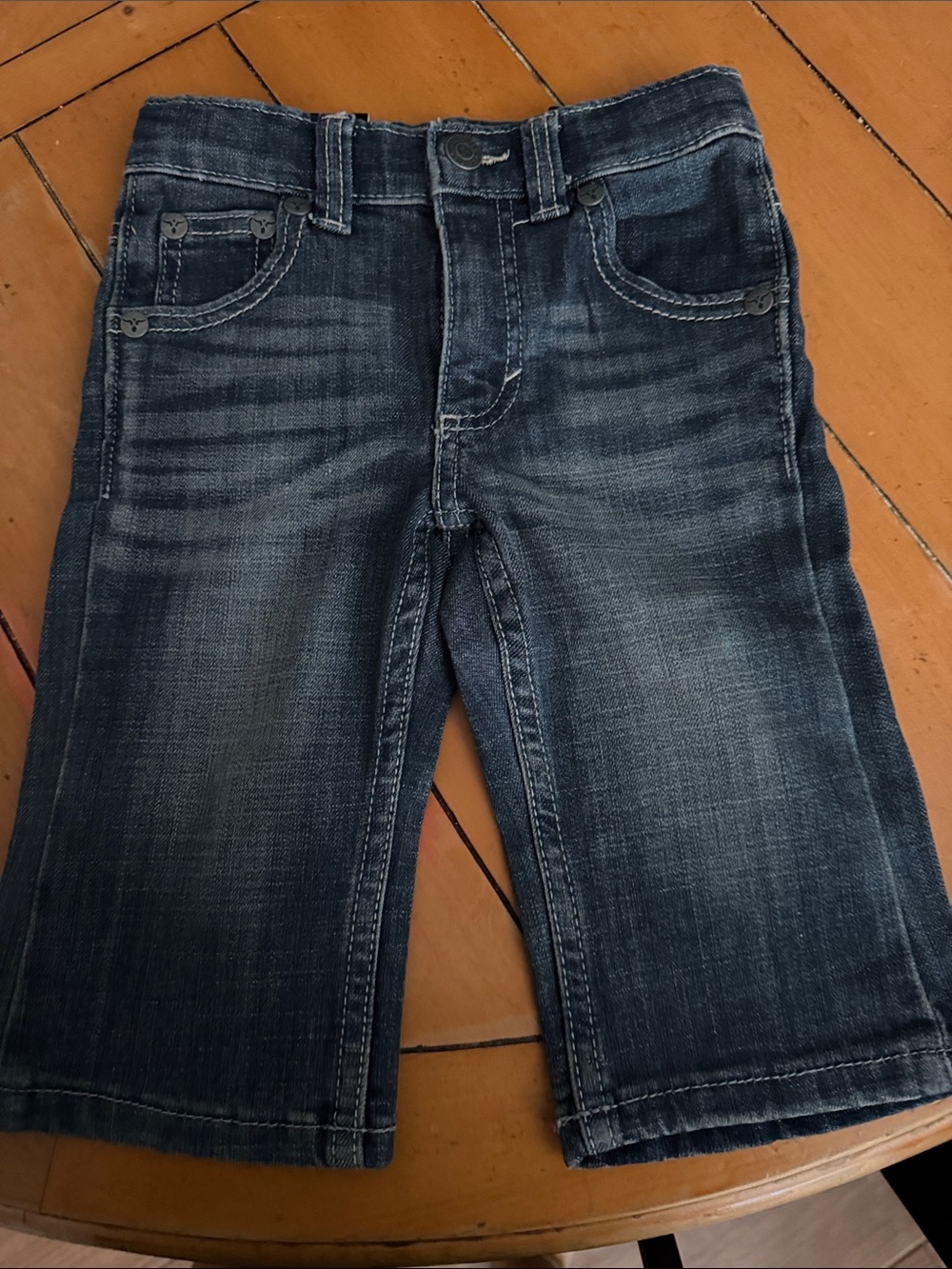 Wrangler Dark Blue Vintage Boot Toddler Jeans